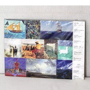 Kimbell Tate Fridge Magnet Gallery Set 7: The Sea Graphic Thought Facility